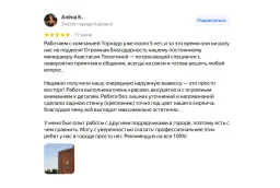 Изготовление наружной вывески для «Фло»: объёмные буквы на фасаде фото