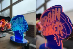 Изготовили кубок для популярной игры «Brain shaker» фото