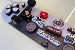 Индивидуальный подарок – скейт на заказ | Кейс компании по изготовлению вывесок фото